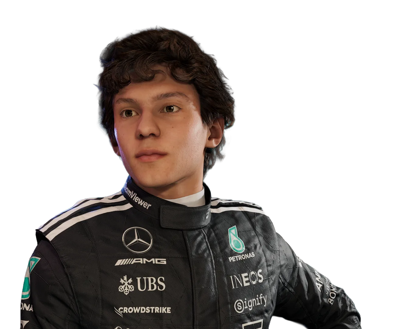 Kimi Antonelli driver portrait