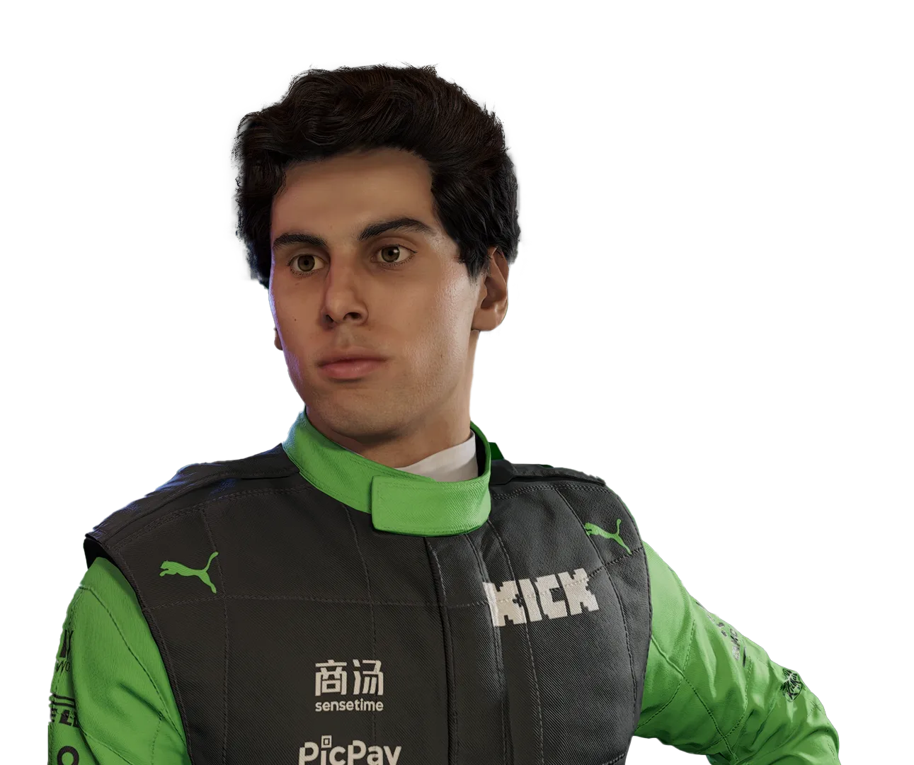 Gabriel Bortoleto driver portrait