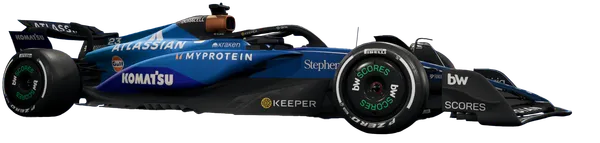 Williams 2025 Constructor car